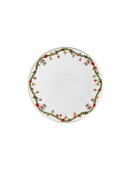 Plato de Postre Nora Christmas