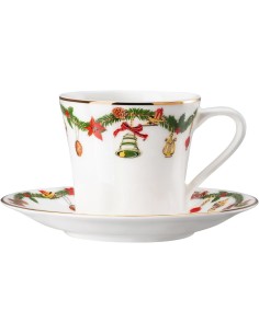 Set de 2 Taza Expreso Nora Christmas