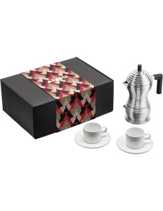 Set de Cafetera con Tazas Alessi