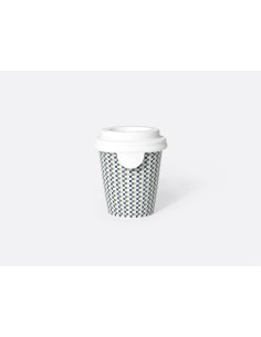 Vaso de Capuchino Germain green and plum