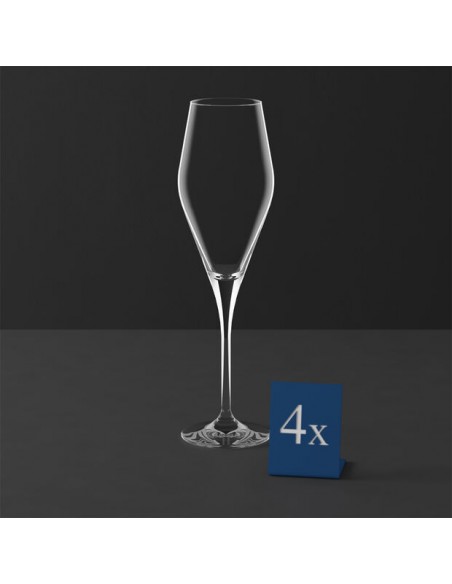 Set de 4 Copas Flauta La Divina