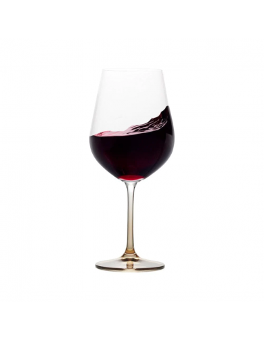 Set de 4 Copas de Vino Tinto Gianna - Ámbar