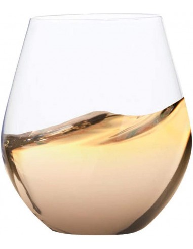 Set de 4 Vasos de Vino Gianna - Ámbar
