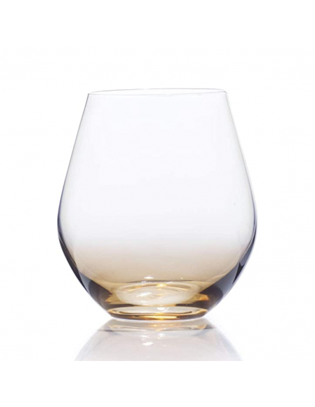 Set de 4 Vasos de Vino Gianna - Ámbar