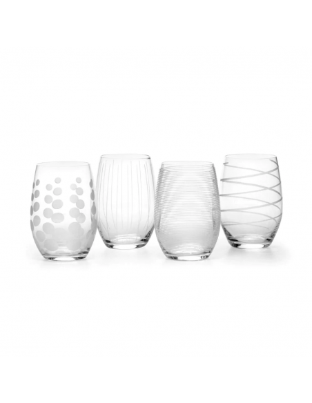 Set de 4 Vasos de Vino Cheers