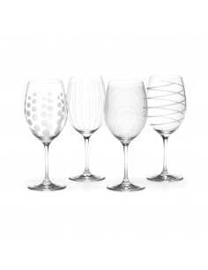 Set de 4 Copas de Vino Cheers