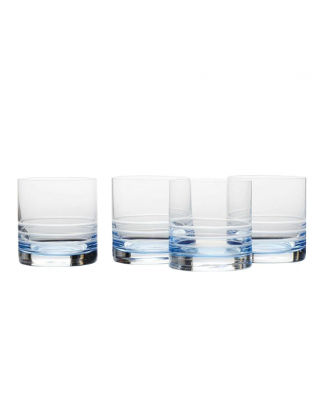 Set de 4 Vasos Old Fashioned Cal Blue Ombre