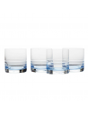 Set de 4 Vasos Old Fashioned Cal Blue Ombre