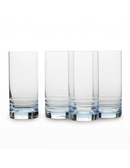 Set de 4 Vasos Highball Cal Blue Ombre