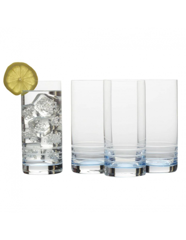 Set de 4 Vasos Highball Cal Blue Ombre