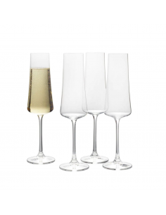 Set de 4 Copas de Champaña Aline