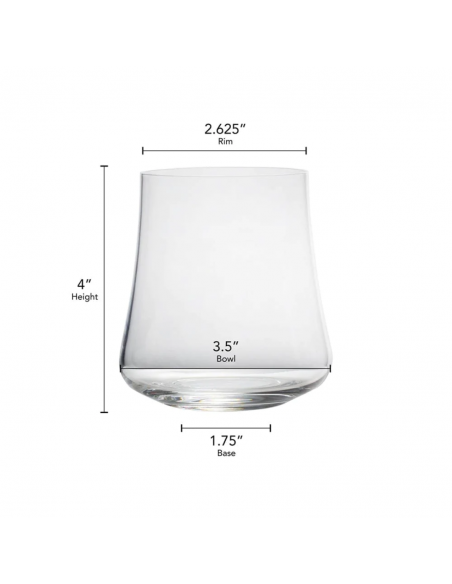 Set de 4 Copas de Vino Blanco Aline