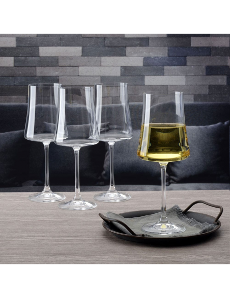 Set de 4 Copas de Vino Blanco Aline