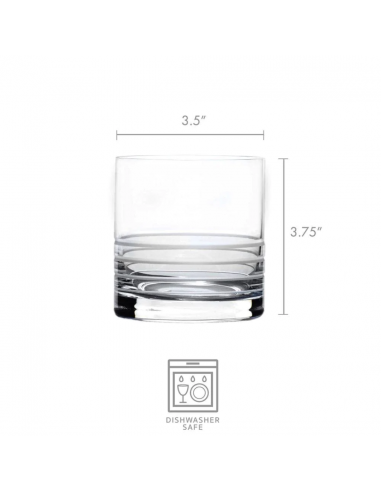 Set de 4 Vasos Old Fashioned Cal Dof