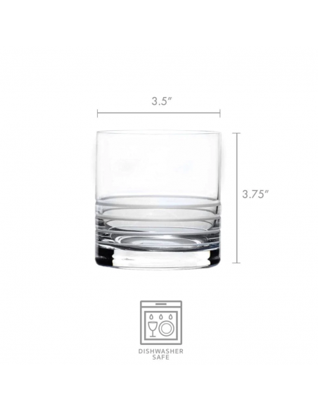 Set de 4 Vasos Old Fashioned Cal Dof