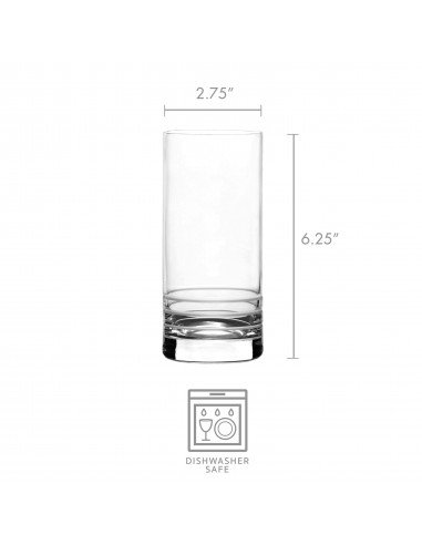 Set de 4 Vasos Highball Cal Dof