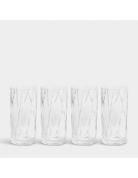 Set de 4 Vasos Highball City