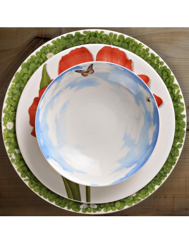 Set de 4 Platos Hondos Prati Italiani