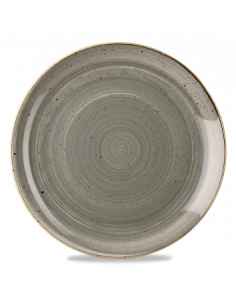 Plato Base Stonecast - Gris
