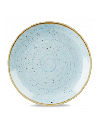 Plato Base Stonecast - Azul Claro