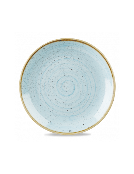 Plato Base Stonecast - Azul Claro