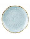Plato Base Stonecast - Azul Claro
