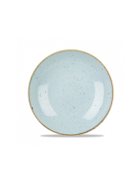 Plato Hondo Stonecast - Azul Claro