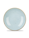 Plato Hondo Stonecast - Azul Claro