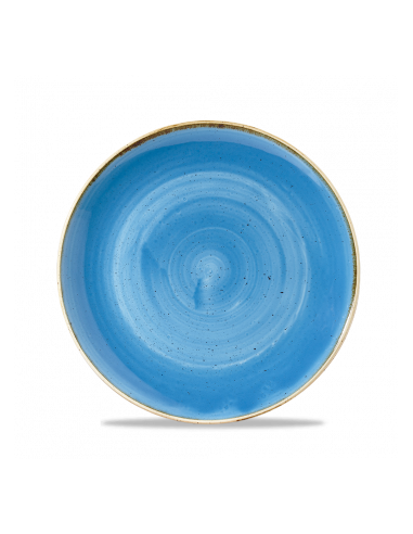 Plato Hondo Stonecast - Azul