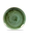 Plato Postre Stonecast - Verde