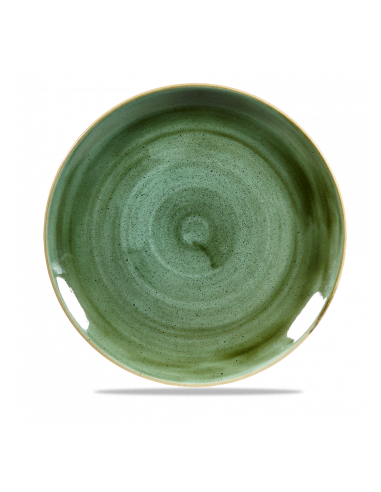 Plato Llano Stonecast - Verde