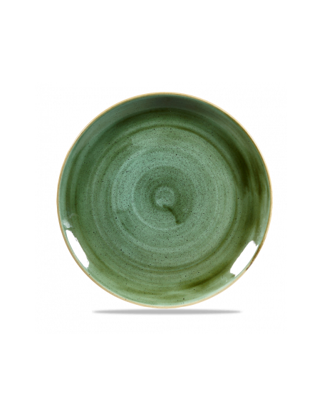 Plato Llano Stonecast - Verde