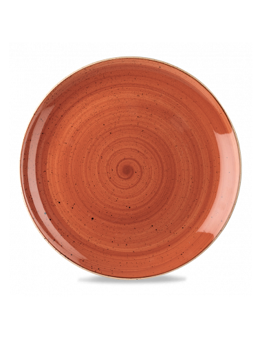 Plato Base Stonecast - Rojo