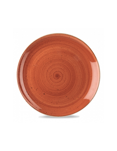 Plato Base Stonecast - Rojo