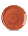 Plato Base Stonecast - Rojo