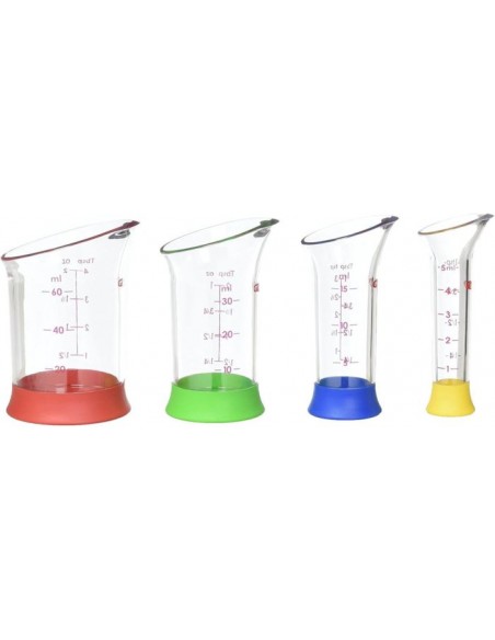 Set de 4 Mini Vasos de Medir