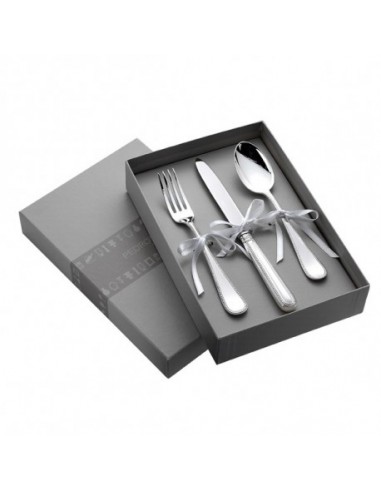 Set de 3 Cubiertos Perlas