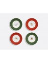 Set de 4 Platos de Postre Noël
