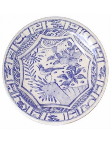 Set de 4 Platos Llano Oiseau Bleu