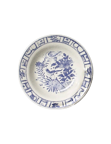 Set de 4 Platos Hondos Oiseau Bleu