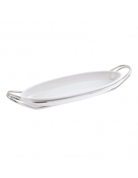 Platón para Pescado con Soporte New Living