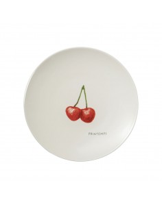 Set de 4 Platos de Postre Saisons - Frutas 2