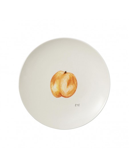 Set de 4 Platos de Postre Saisons - Frutas