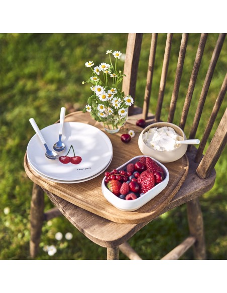 Set de 4 Platos de Postre Saisons - Frutas
