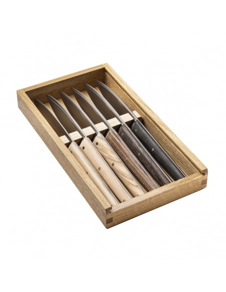 Set de 6 Cuchillos para Carne Mirage Les Essences