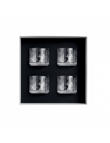 Set de 4 Vasos Old Fashioned Newport Twist