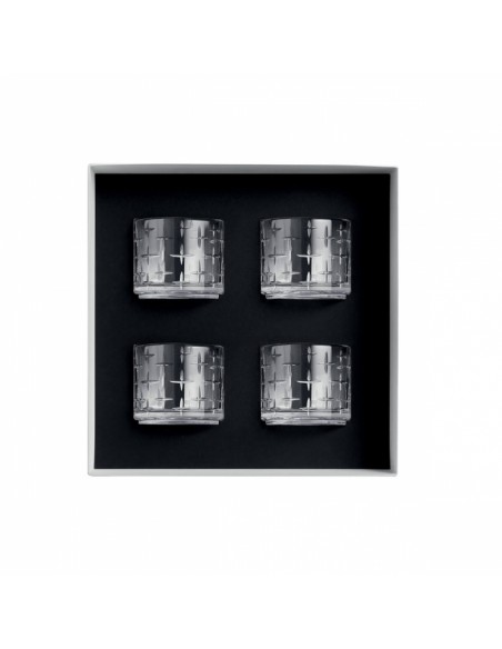 Set de 4 Vasos Old Fashioned Newport Twist