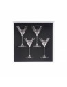 Set de 4 Copas de Martini Newport Twist