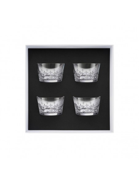 Set de 4 Vasos para Aperitivos Newport Twist