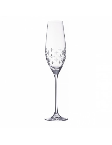 Set de 6 Copas de Champaña Newport Twist